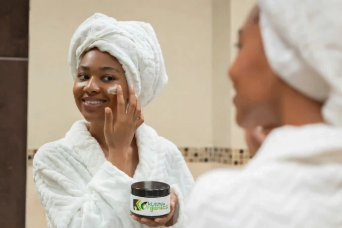 Natural skincare products and botanical ingredients